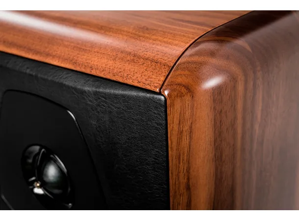Sonus Faber Electa Amator III, valnøtt 2 veis høyttaler, inkludert stativ 