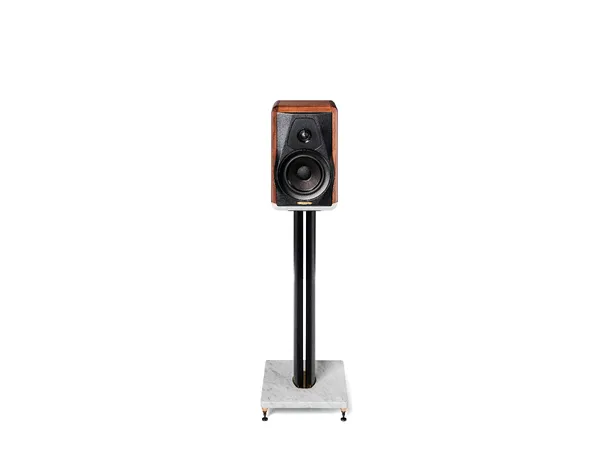 Sonus Faber Electa Amator III, valnøtt 2 veis høyttaler, inkludert stativ 