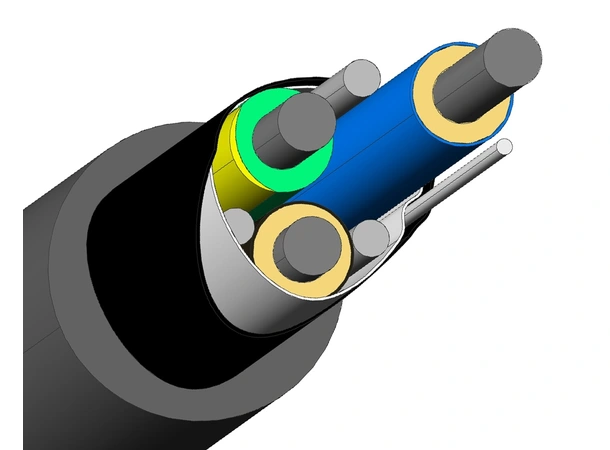 Supra LoRad 2.5 IEC-C13 Strømkabel 10A - 2 meter 