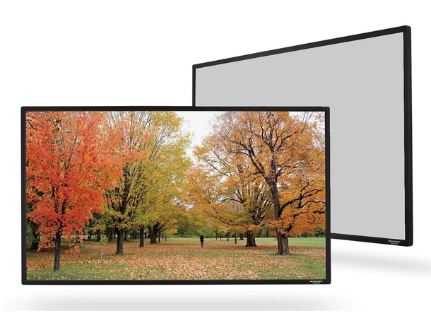 Grandview EDGE 4K UHD 29mm - Grå Rammespent lerret 234x132 (106") 