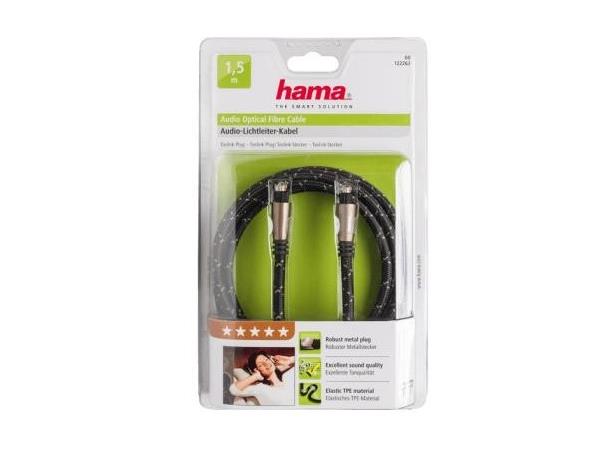 Hama Optisk Audiokabel 1.5m 