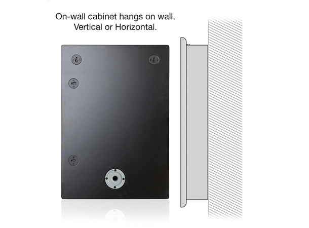 Monitor Audio SoundFrame 2 On-Wall - stk Vegghøyttaler - Sort 