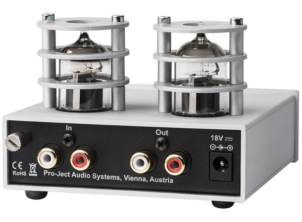Pro-Ject Tube Box S2 - Sort MM/MC RIAA-trinn 