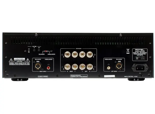 Rotel RB-1552 MKII - sort Effektforsterker 2 kanaler 