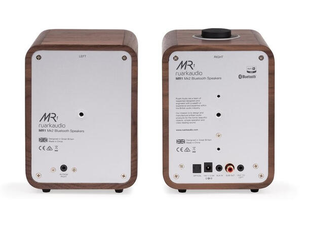 Ruark MR1 Mk2 - Valnøtt Bluetooth-høyttalere 
