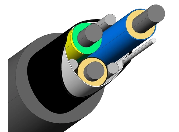 Supra LoRad 2.5 IEC-C19 Strømkabel 16A - 1 meter 