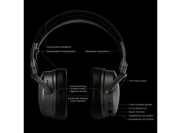 Audeze Maxwell - For PC og Playstation Over-ear gaming headset - Lukket