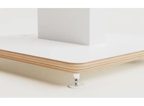 Blok Axis 600 Stand - Hvit Gulvstativ - 60cm 