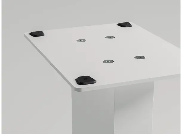 Blok Axis 700 Stand - Hvit Gulvstativ - 70cm 