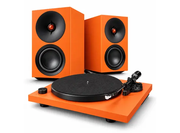 Cambridge Audio L/R S / Spira 1 - Orange Aktive høyttalere og platespiller 
