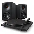 Cambridge Audio L/R S / Spira 1 - Sort Aktive høyttalere og platespiller