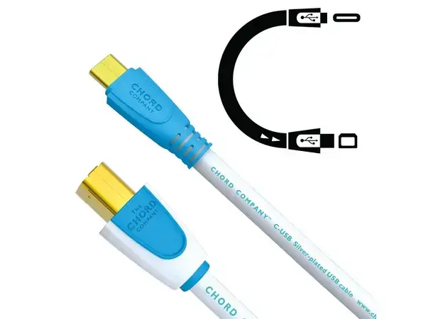Chord C-Series USB C-B USB-kabel - 1m 