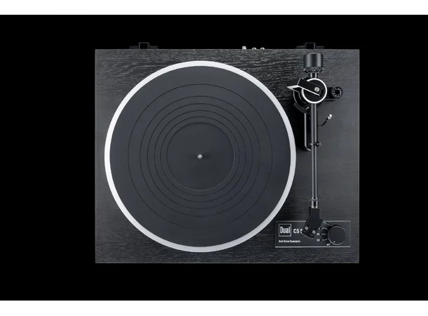 Dual CS 518 - Sort Platespiller med RIAA-trinn 