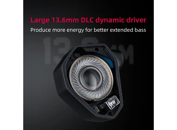 FiiO FH7s In Ear Monitor Ørepropper - Hybrid - Semi åpen 