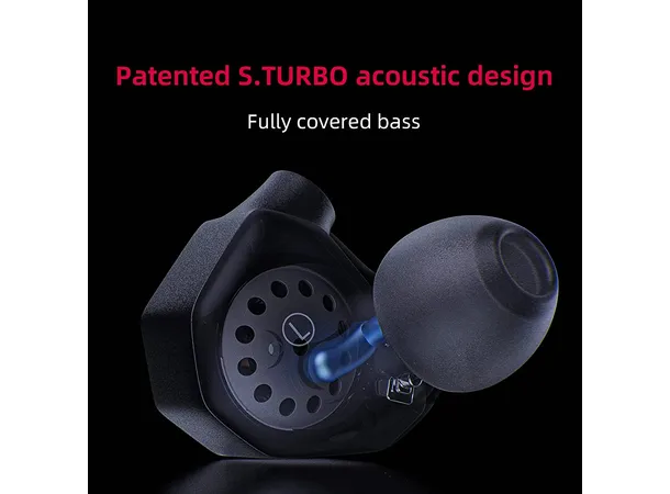 FiiO FH7s In Ear Monitor Ørepropper - Hybrid - Semi åpen 