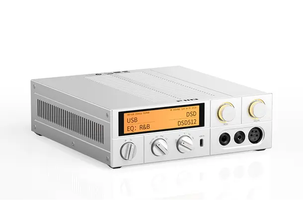 FiiO K17 - Sølv Hodetelefonforsterker med DAC 