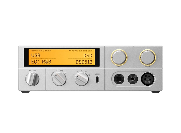FiiO K17 - Sølv Hodetelefonforsterker med DAC 
