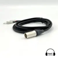 HeadFi Cables 2 x 3,5mm - 4pin XLR Hodetelefonkabel - 5 meter
