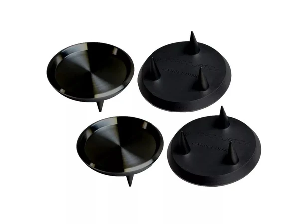 IsoAcoustics Gaia II Neo teppedisk 4 stk - til gulvteppe 