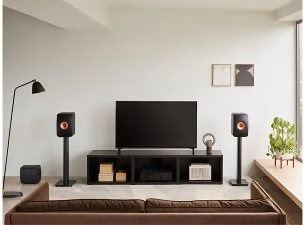 KEF KC62 - Sort Subwoofer 2 x 6,5" 