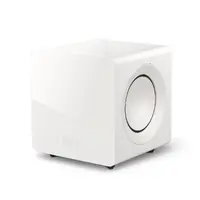 KEF KC92 - Hvit høyglans Subwoofer 2x9" - Force cancelling