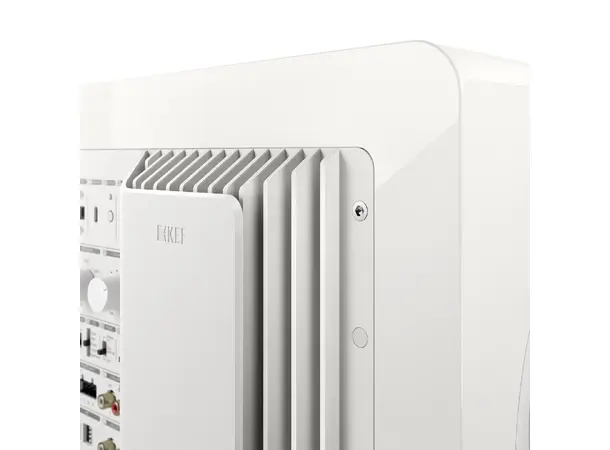 KEF KC92 - Hvit høyglans Subwoofer 2x9" - Force cancelling 