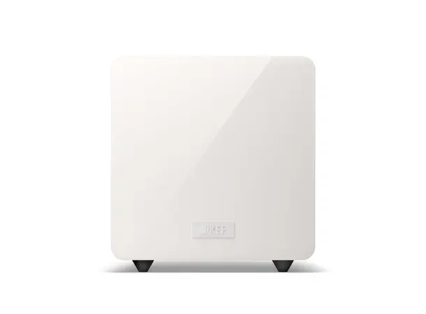 KEF KC92 - Hvit høyglans Subwoofer 2x9" - Force cancelling 