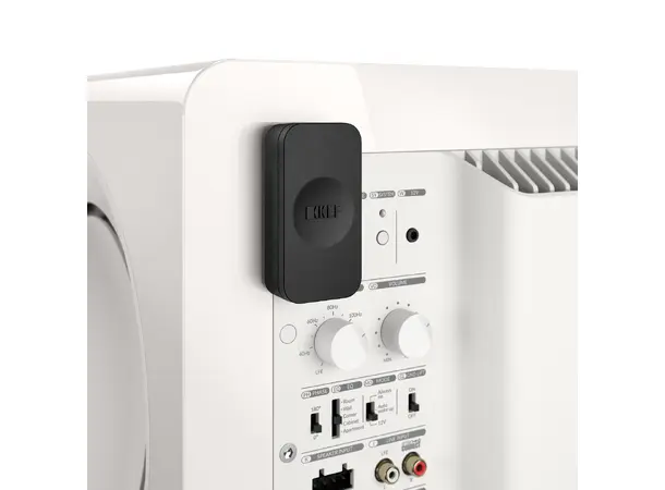 KEF KC92 - Hvit høyglans Subwoofer 2x9" - Force cancelling 