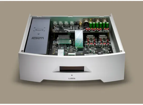 Lumin P1 - Sølv High-end Audiohub med streamer 