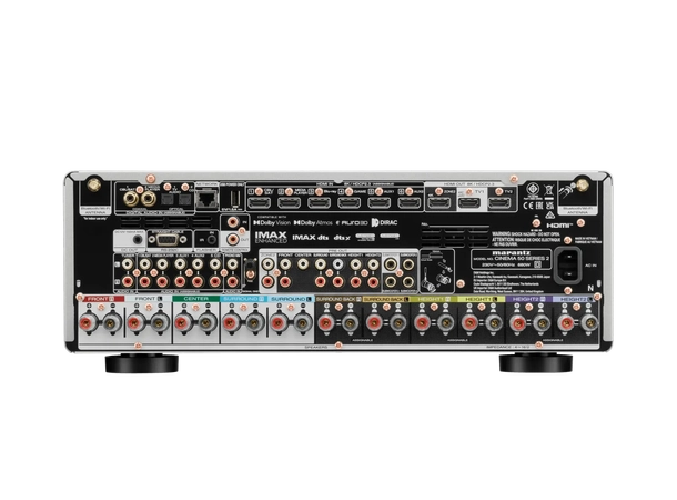 Marantz Cinema 50 Series 2 - Sølv Hjemmekinoreceiver, 9.4 kanaler, 110watt 