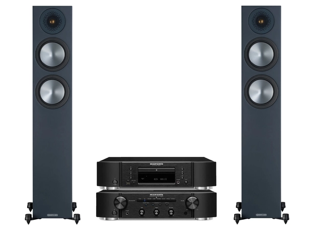 Marantz PM6007 / CD6007 / MA Bronze 200 Forsterker, CD-spiller og høyttalere 