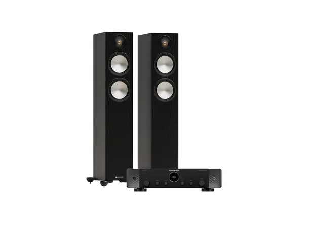 Marantz Stereo 70s / MA Bronze 300 7G Pakke med forsterker og høyttalere- sort 