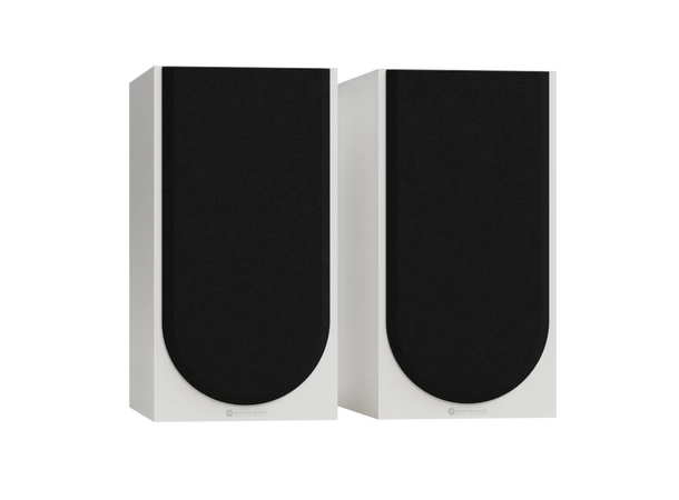 Monitor Audio Silver 100 8G - Matt hvit Stativhøyttalere, 3-veis 