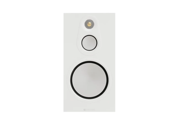 Monitor Audio Silver 100 8G - Matt hvit Stativhøyttalere, 3-veis 