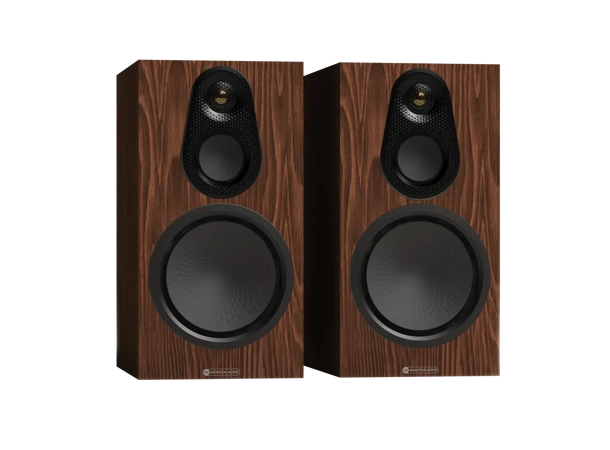 Monitor Audio Silver 100 8G - Valnøtt Stativhøyttalere, 3-veis 