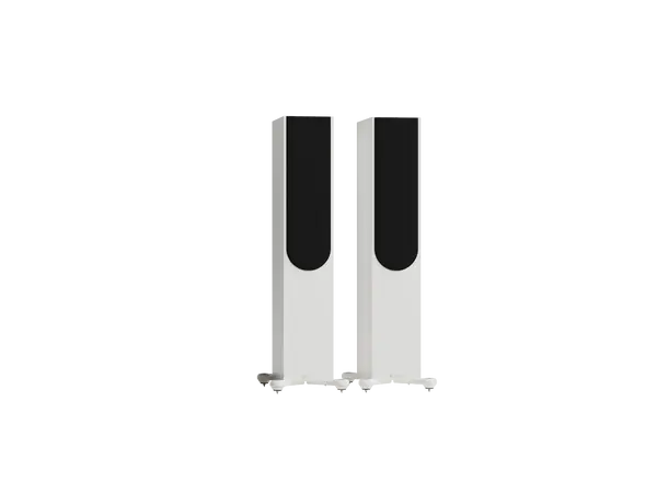 Monitor Audio Silver 300 8G - Matt hvit Gulvstående vhøyttalere, 3-veis 