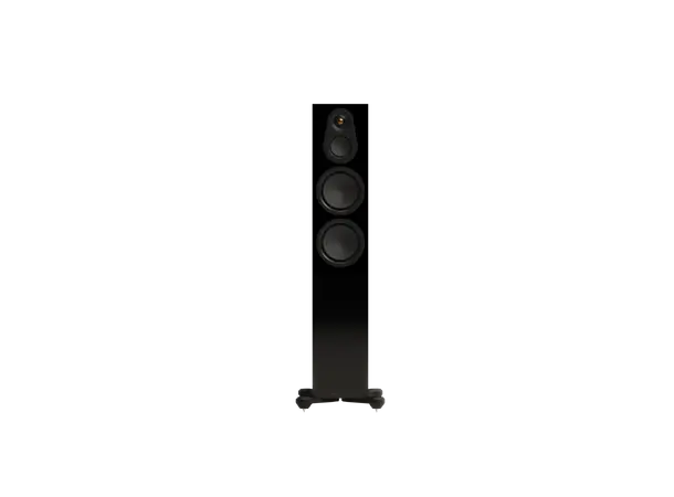 Monitor Audio Silver 300 8G - Sort piano Gulvstående vhøyttalere, 3-veis 
