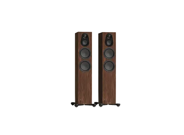 Monitor Audio Silver 300 8G - Valnøtt Gulvstående vhøyttalere, 3-veis 