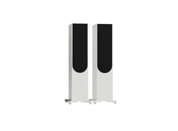 Monitor Audio Silver 500 8G - Matt hvit Gulvstående vhøyttalere, 3-veis 