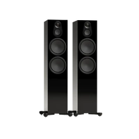 Monitor Audio Silver 500 8G - Sort piano Gulvstående vhøyttalere, 3-veis