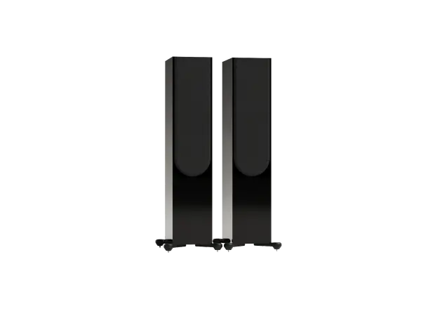 Monitor Audio Silver 500 8G - Sort piano Gulvstående vhøyttalere, 3-veis 