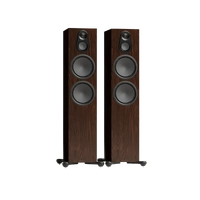 Monitor Audio Silver 500 8G - Valnøtt Gulvstående vhøyttalere, 3-veis