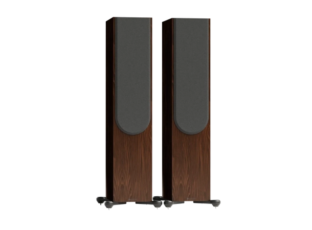 Monitor Audio Silver 500 8G - Valnøtt Gulvstående vhøyttalere, 3-veis 