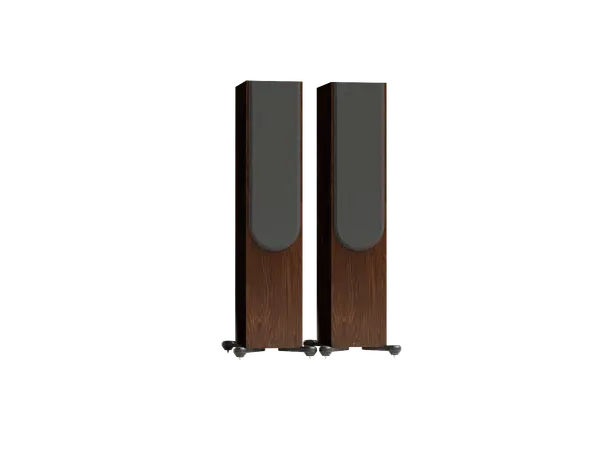 Monitor Audio Silver 500 8G - Valnøtt Gulvstående vhøyttalere, 3-veis 