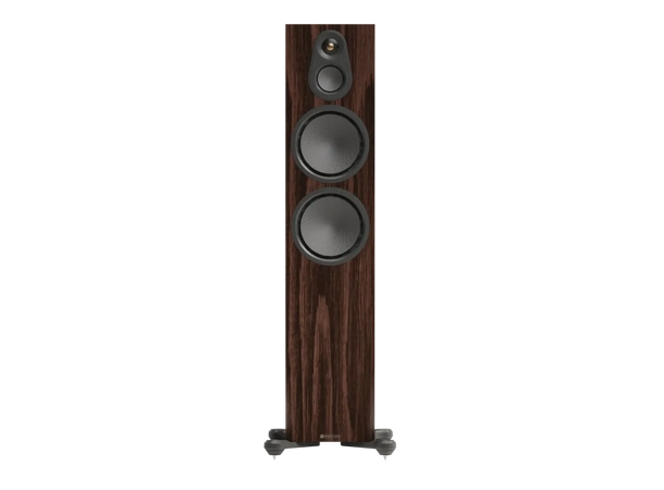 Monitor Audio Silver 500 8G - Valnøtt Gulvstående vhøyttalere, 3-veis 