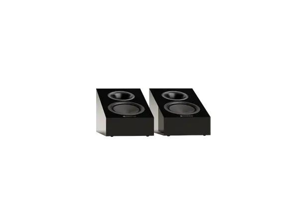 Monitor Audio Silver AMS 8G Atmos-høyttalere, 2-veis - Sort piano 