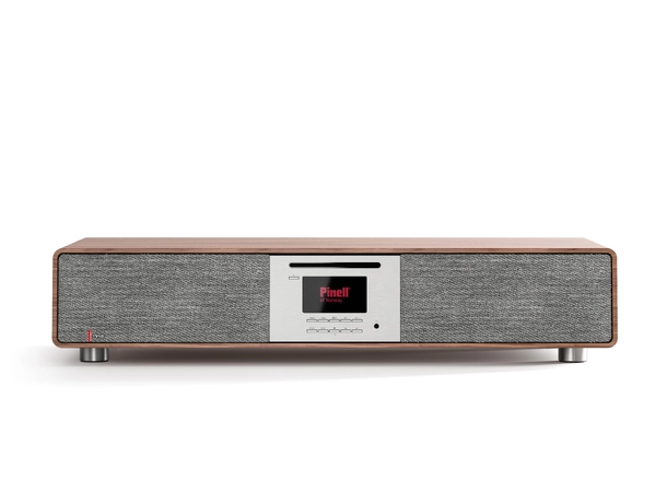 Pinell Supersound 901 - Valnøtt Dab-radio med CD, Bluetooth og Wi-Fi 