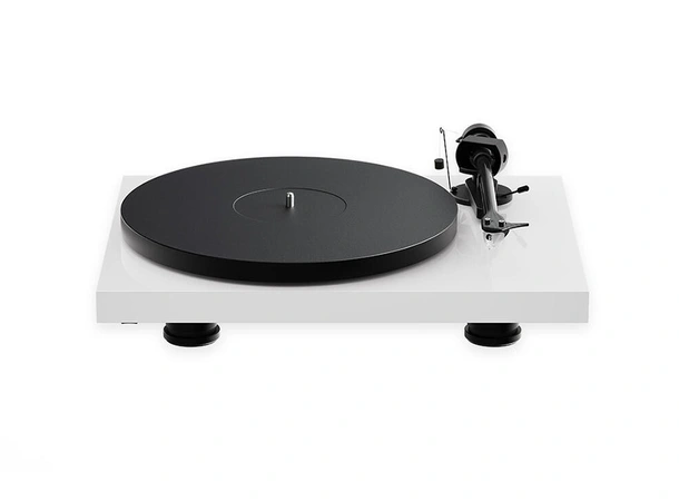 Pro-Ject Debut EVO 2 - Hvit piano Platespiller med Pick it EVO MM pickup 