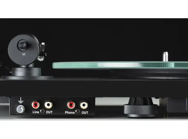 Pro-Ject T1 EVO Phono - Sort piano Platespiller med RIAA-trinn 