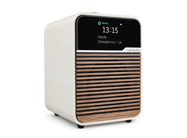 Ruark R1S Smart Radio - Kremhvit DAB radio, nettradio, Bluetooth 